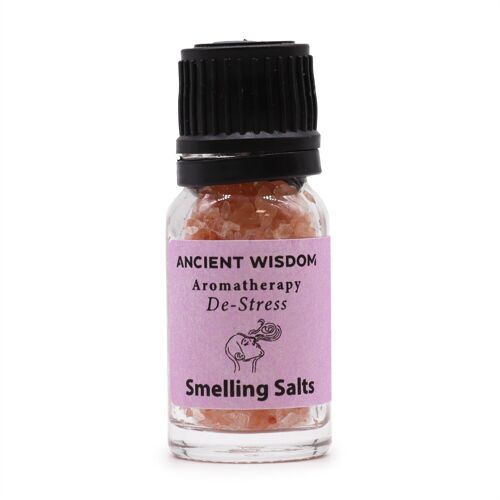 SSalt-05 - De-Stress Aromatherapy Smelling Salt - Sold in 10x unit/s per outer