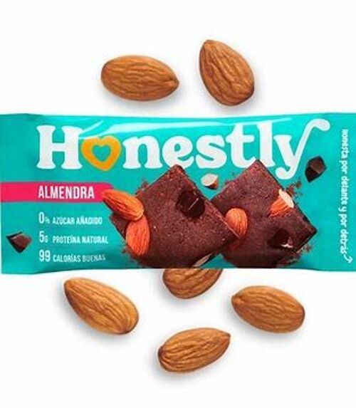 Barritas de almendra vegana sin gluten