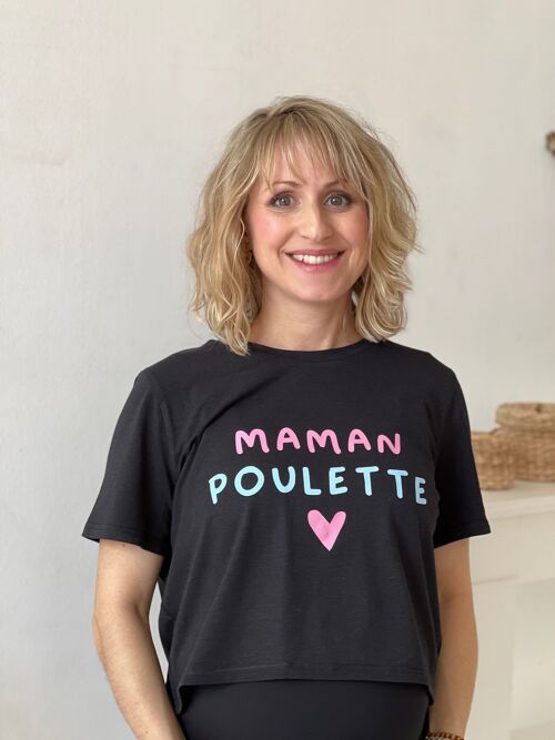 T-shirt Maman Poulette