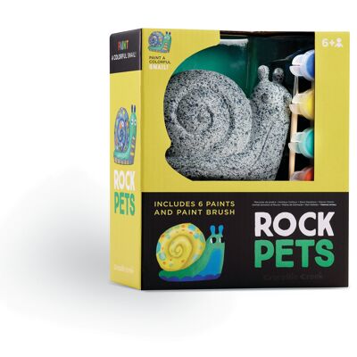 Creatividad - Animales - Piedra para decorar - Caracol - 6a+ - %