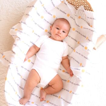 Muslin Swaddle Baby Blanket - You are my sunshine 8