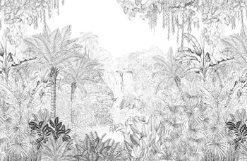 Papier peint jungle - Panoramique en rouleau Kipling 2