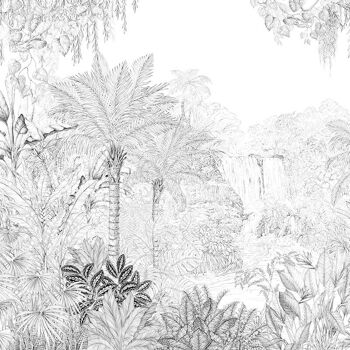 Papier peint jungle - Panoramique en rouleau Kipling 3