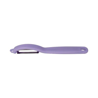 Pelador Giratorio "I" - Doble Hoja Lisa - Lavanda - Con Protección | Práctico | NOGENTE ***