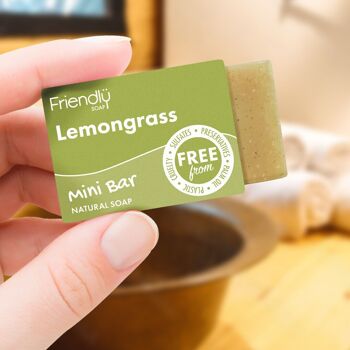 Mini Bar 24 Pack - Natural Soap - Lemongrass 2