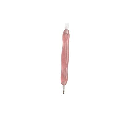 Penna per pittura diamante premium rosa glitterata