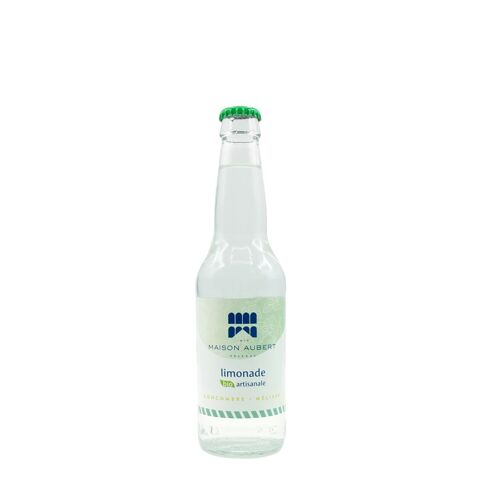Limonade Artisanale et BIO : Concombre - Mélisse 33 cl