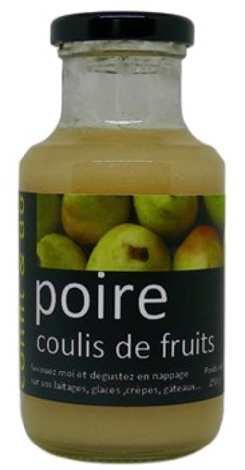 Coulis de Poire