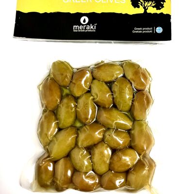OLIVES FOR HEROES, Large Green Olives. I