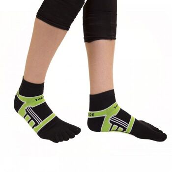 TOETOE - Sports Micro-Fibre Running Trainer Toe Socks 2