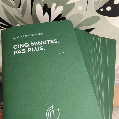 Set de 10 Cuadernos CINCO MINUTOS, NO MÁS