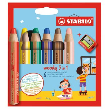 Crayons Gras Stabilo Woody 2