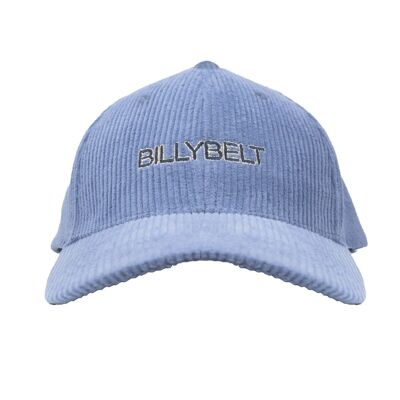 Casquette velours Bleu