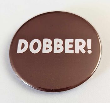 Badge bouton sur le thème écossais de 58 mm Dobber | épingle | drôle 1