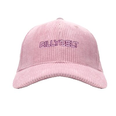 Casquette velours Rose