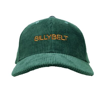 Casquette velours Vert foncé