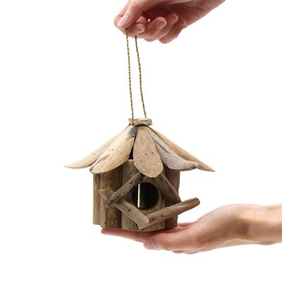 BBBox-01 - Driftwood Birdbox - Mini - Vendido en 4x unidad/es por exterior