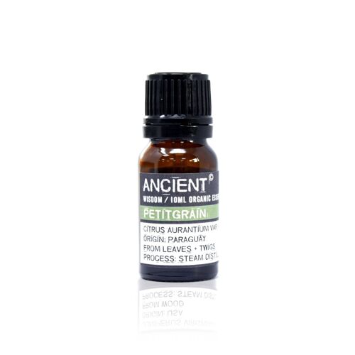 OrgEO-18 - Petitgrain Organic Essential Oil 10ml - Sold in 1x unit/s per outer