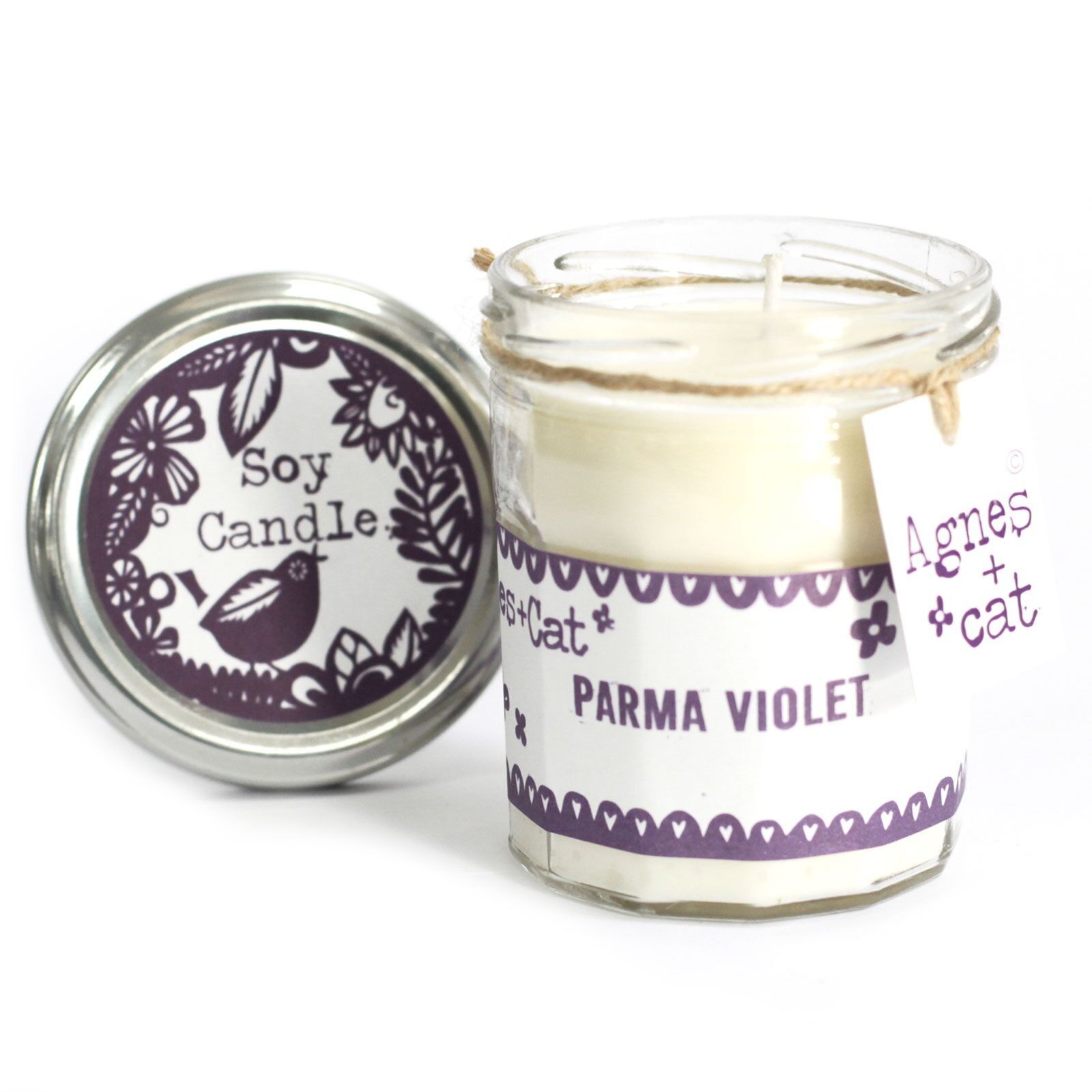 ACJJ-09 - Jam Jar Candle - Parma Violet - Sold in 6x unit/s per outer