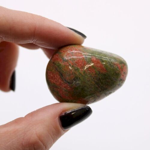 ATumbleL-11 - Large African Tumble Stones - Unakite - Sold in 6x unit/s per outer