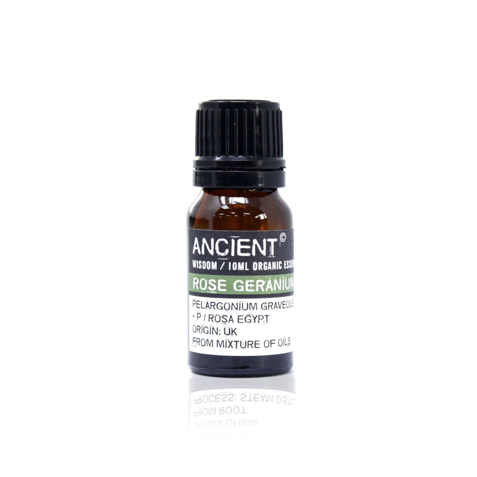 OrgEO-20 - Rose Geranium Organic Essential Oil 10ml - Sold in 1x unit/s per outer
