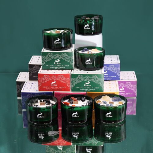 HHC-STR - Hop Hare Crystal Magic Flower Candle Starter Pack - Mix of 36 Candles - Sold in 36x unit/s per outer