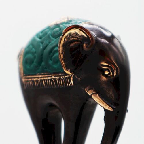 BFF-30 - Large Art Elephant Candle / Incense Holder - Sold in 1x unit/s per outer