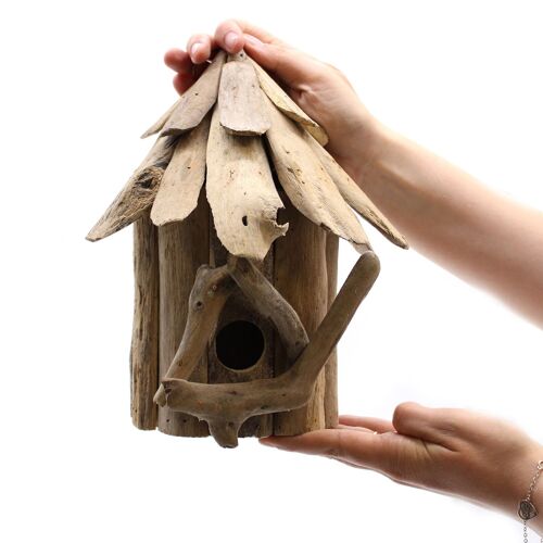 BBBox-06 - Driftwood Birdbox - Wallhanging - Sold in 2x unit/s per outer