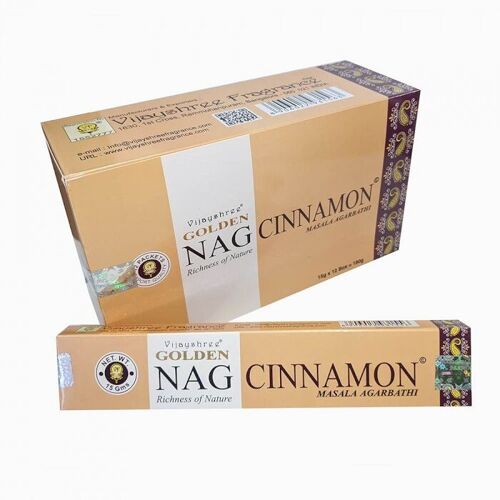 GoldNCi-20 - 15g Golden Nag - Cinnamon - Sold in 12x unit/s per outer