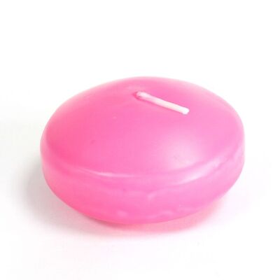 FLCand-06 - Velas Flotantes Grandes - Rosa - Vendido en 6x unidad/es por exterior