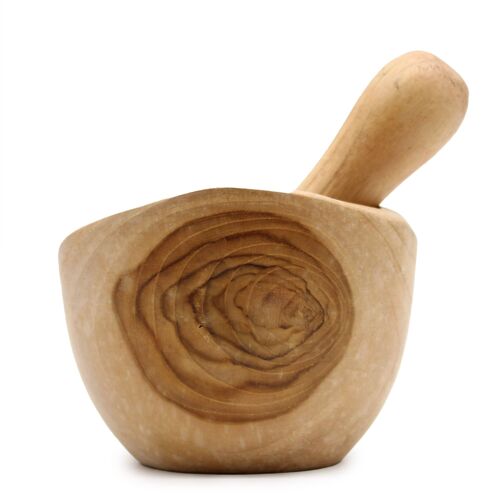 TPM-02 - Ergo Teak Pestle & Mortar Med - Sold in 1x unit/s per outer