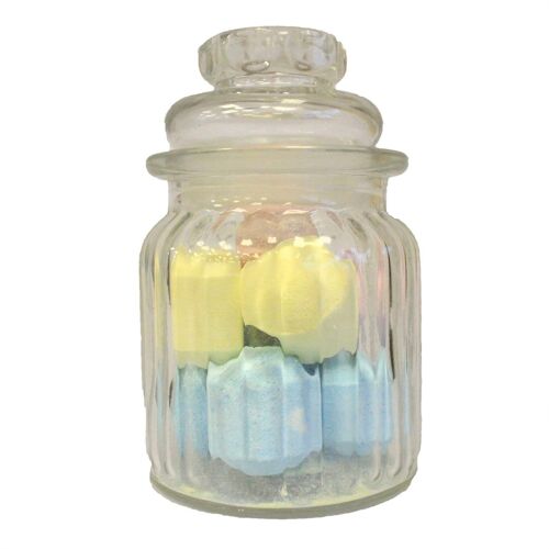 CandyJ-01 - Candy Jars - Vertical Ribs - Sold in 1x unit/s per outer