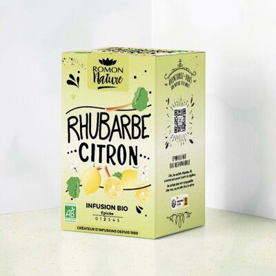 Infusion Rhubarbe Citron Bio