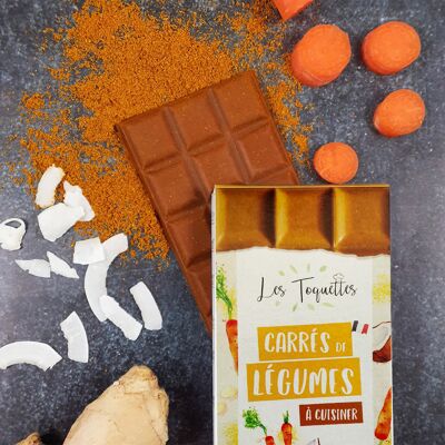 Les Toquettes Tablet - Zanahoria Curry Coco Jengibre