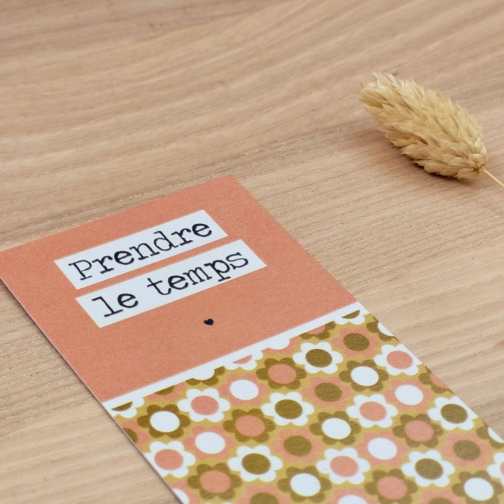 Segnalibro *Prenditi il ​​tempo*