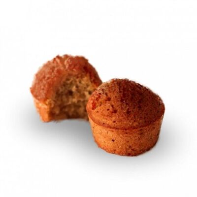 Petits Financiers Bio mit gesalzenem Butterkaramell – mit Honig – nackt 17 g