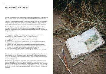 Livre : Canvas for Creativity, un guide doux de la journalisation artistique 5