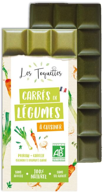 Tablette Les Toquettes - Poireau Carotte Oignon Bouquet garni 2