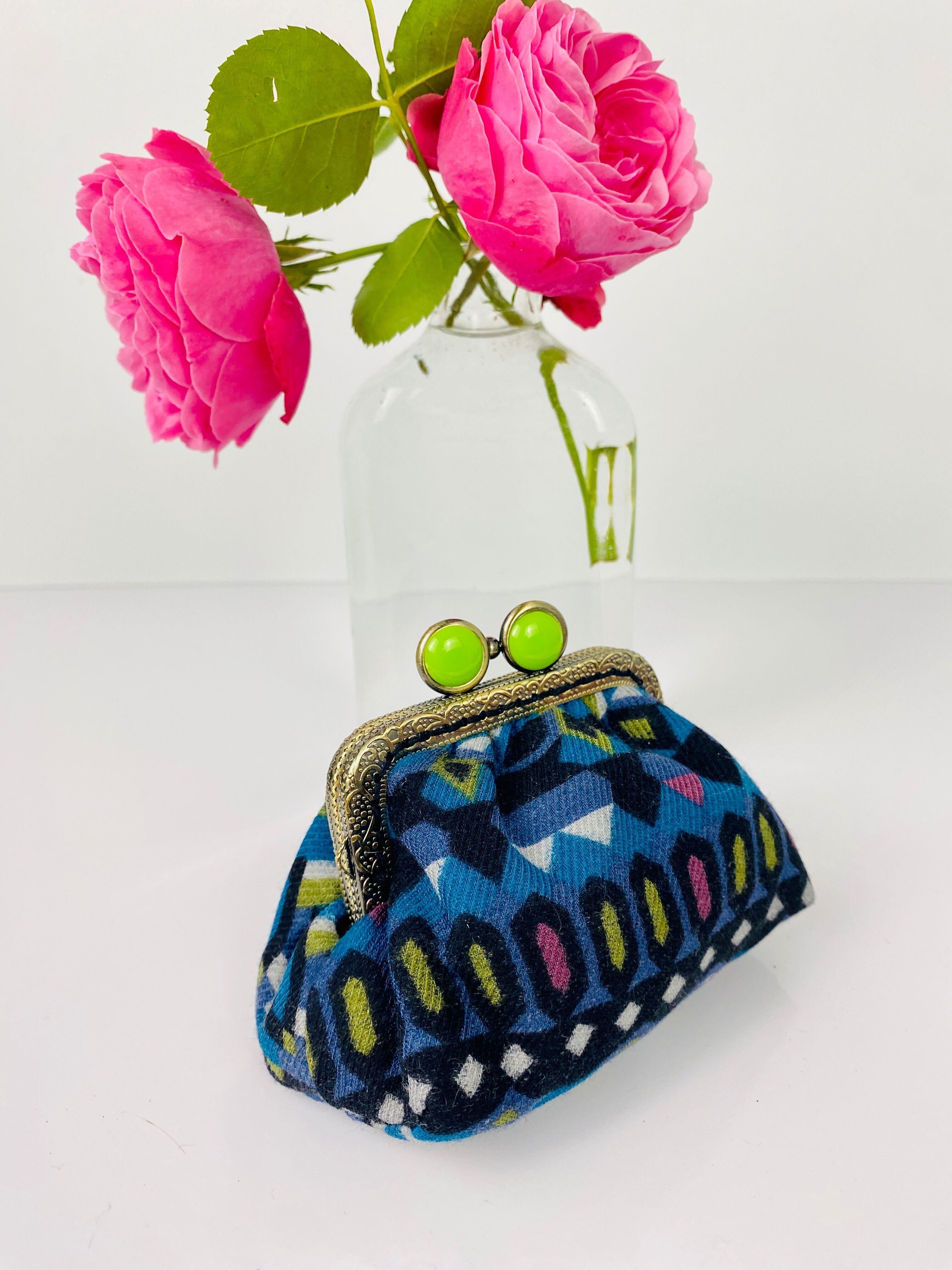 Piccolo portamonete BACCA in stile retrò