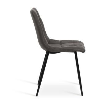 Chaises de salle à manger Aoife [Lot de 2] [Faux suède] 7