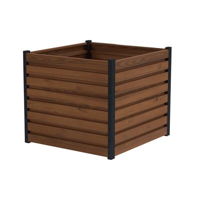 Garden Planter 80/100/100 Walnut