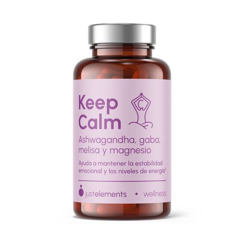 Ashwagandha Keep Calm Just Elements con Magnesio 60 cápsulas