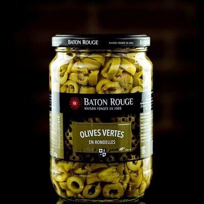 Olives vertes en rondelles - Baton Rouge