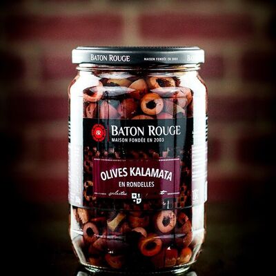 Olives Kalamata en rondelles - Baton Rouge