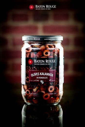 Olives Kalamata en rondelles - Baton Rouge