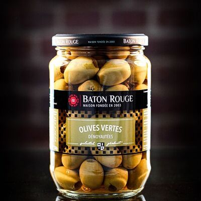 Olives vertes dénoyautées - Baton Rouge