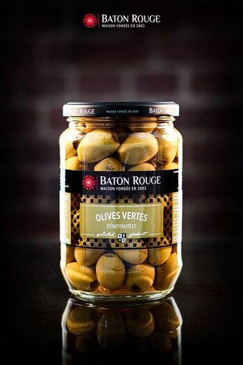 Olives vertes dénoyautées - Baton Rouge