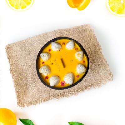 Vela Dolce Vita - Cáscara de coco - Melocotón, albaricoque, limón