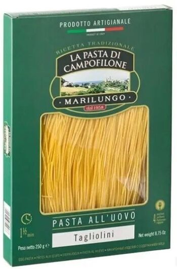 Tagliolini Pâtes Marilungo 250 g. 1