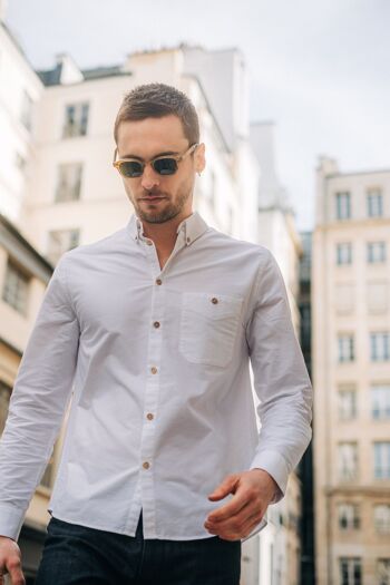 Chemise Oxford Blanche 2